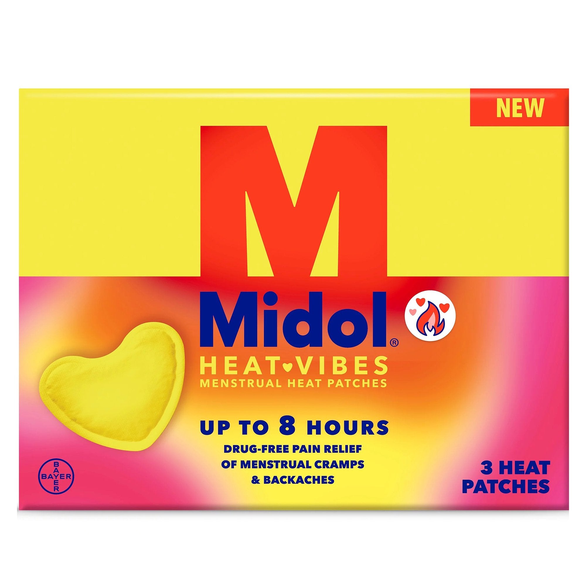 Bayer - Cramp Relief Midol® Patch 3 per Box [3/CT]