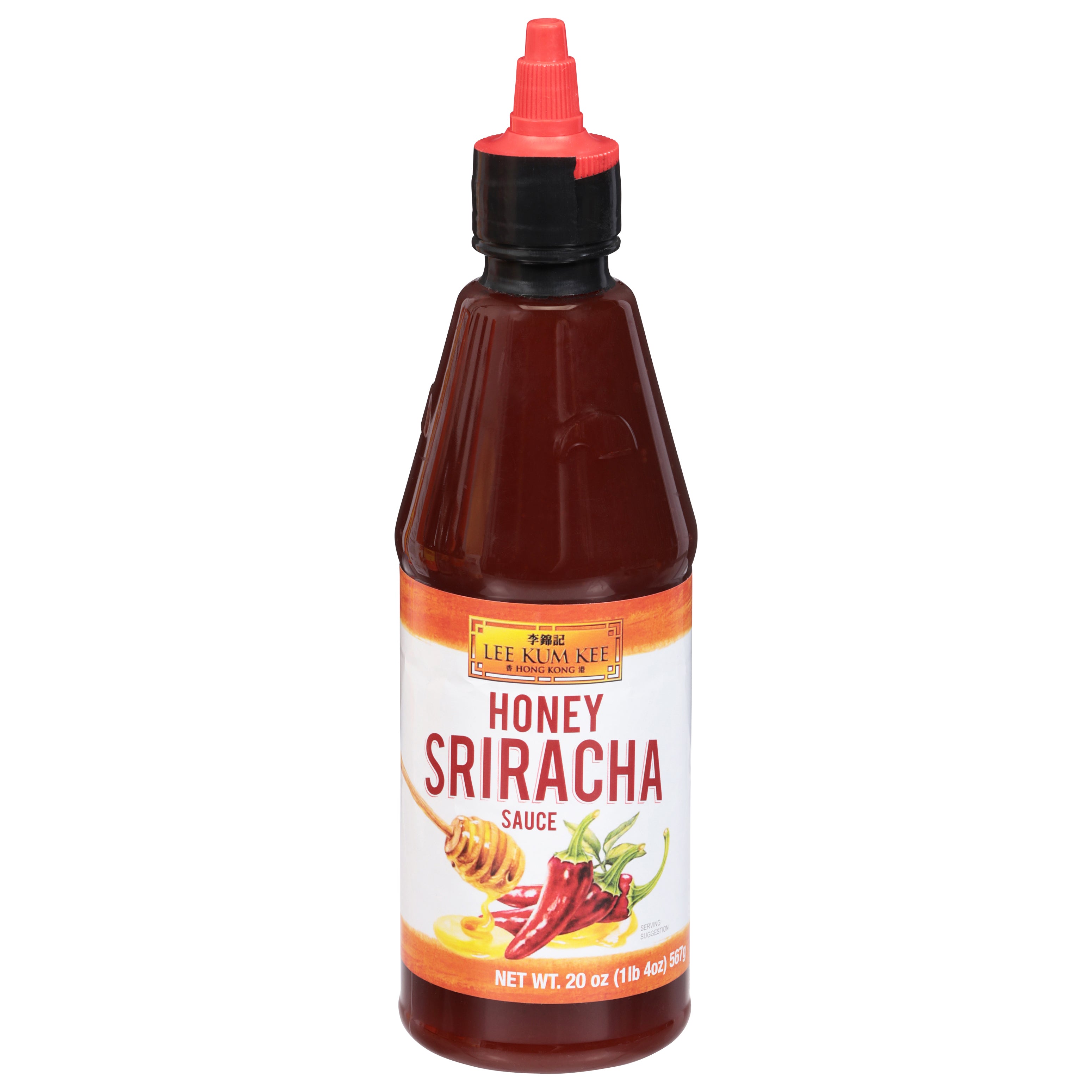 Lee Kum Kee Honey Sriracha Sauce 20 oz - Case of 6
