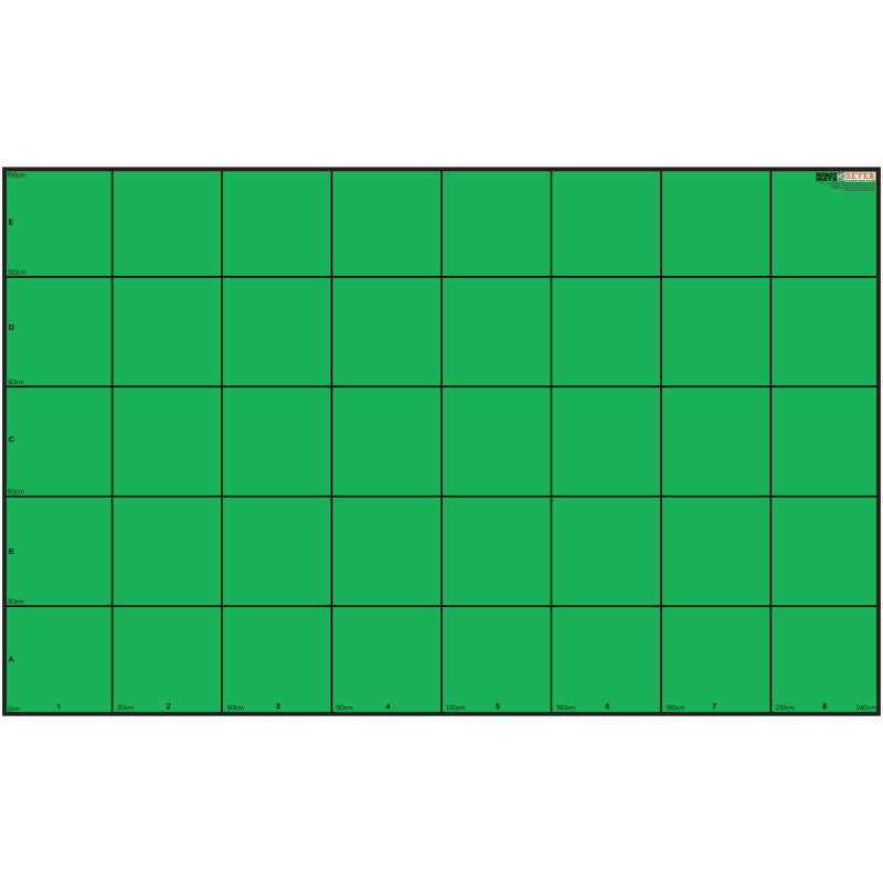 GEYER INSTRUCTIONAL - Wonder League Robotics Competition Green Screen Mat, 150cm x 240cm with 30cm Grid