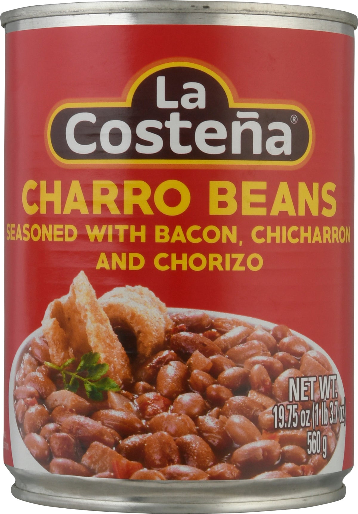 La Costena Charro Beans 19.75 oz - Case of 12