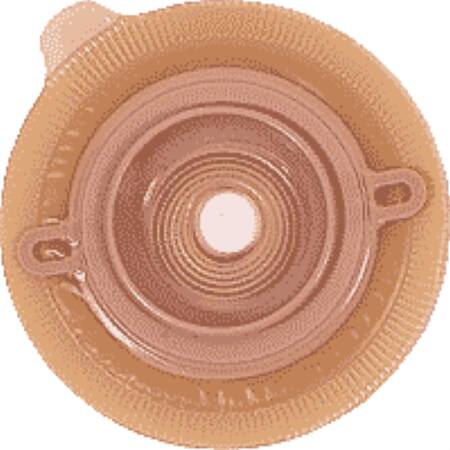 Coloplast - Ostomy Barrier Assura® Precut, Extended Wear Silicone Based Adhesive 60 mm Flange Blue Code System Synthetic Resin 1-9/16 Inch Opening [5/BX]