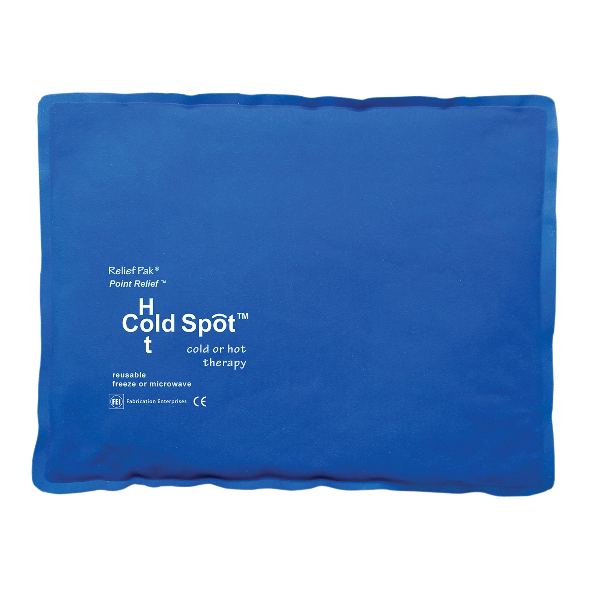 Fabrication Enterprises - Hot / Cold Pack Relief Pak® Cold n’ Hot® Sensaflex® Compress General Purpose Large 10 X 13 Inch Fabric / Gel Reusable [1/EA]