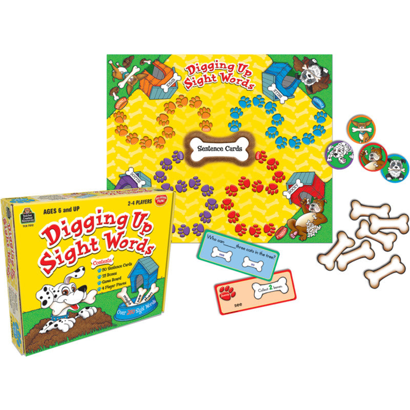 TEACHER CREATED RESOURCES - Digging Up Sight Words Board Game