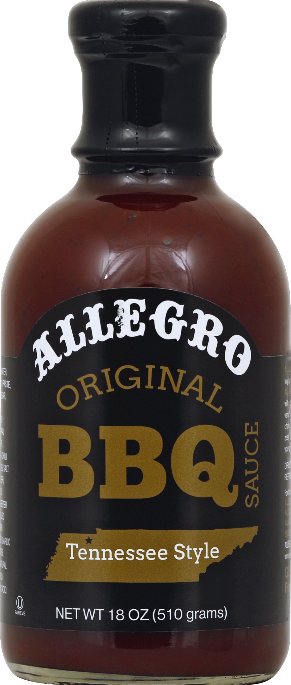 Allegro BBQ Sauce 18 oz - Case of 6