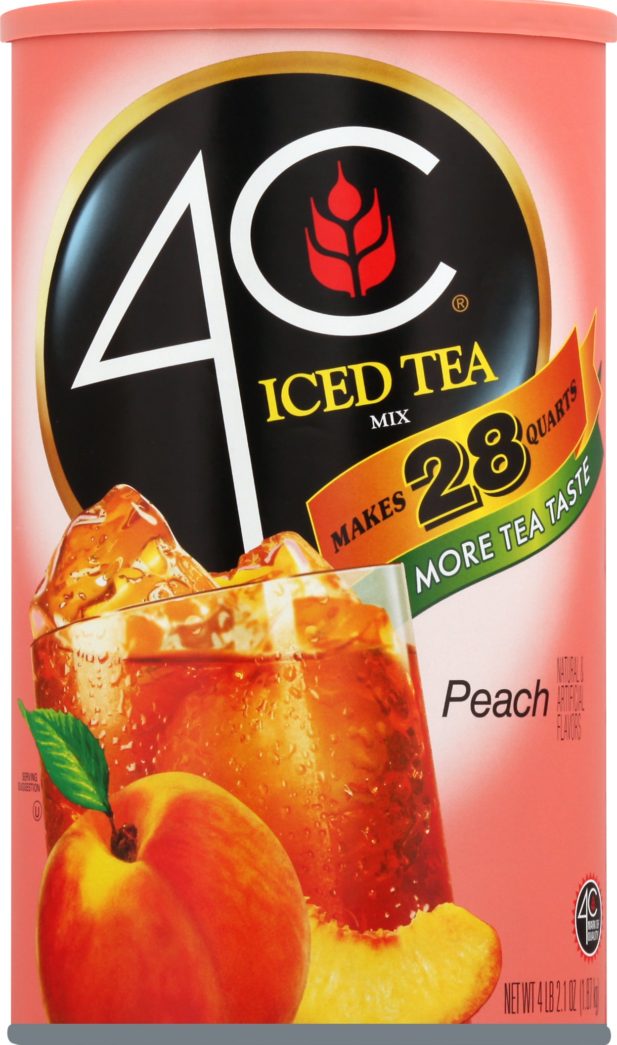 4C Iced Tea Mix 66.1 oz - Case of 3