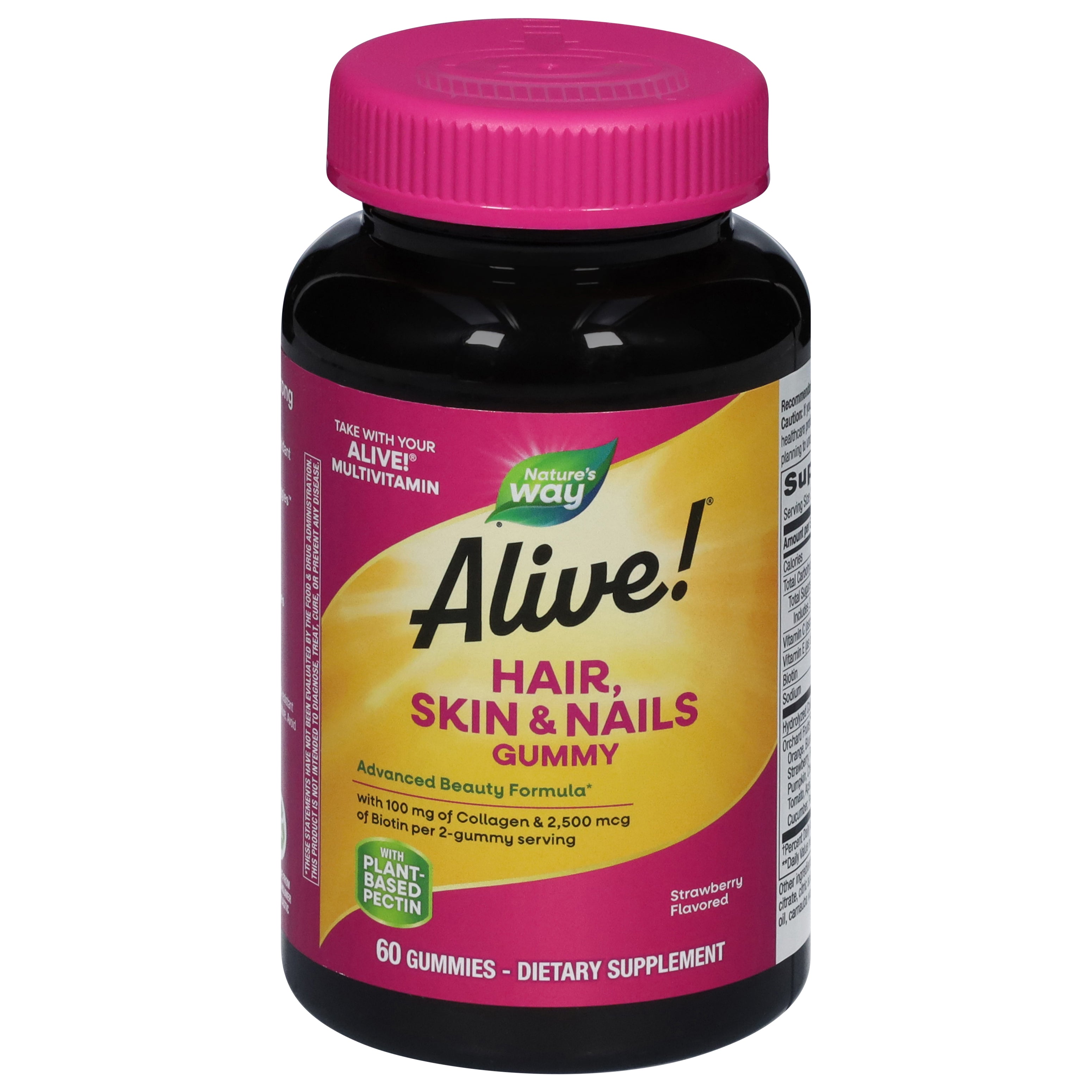 Nature's Way Hair, Skin & Nails 60 Gummies - Case of 1