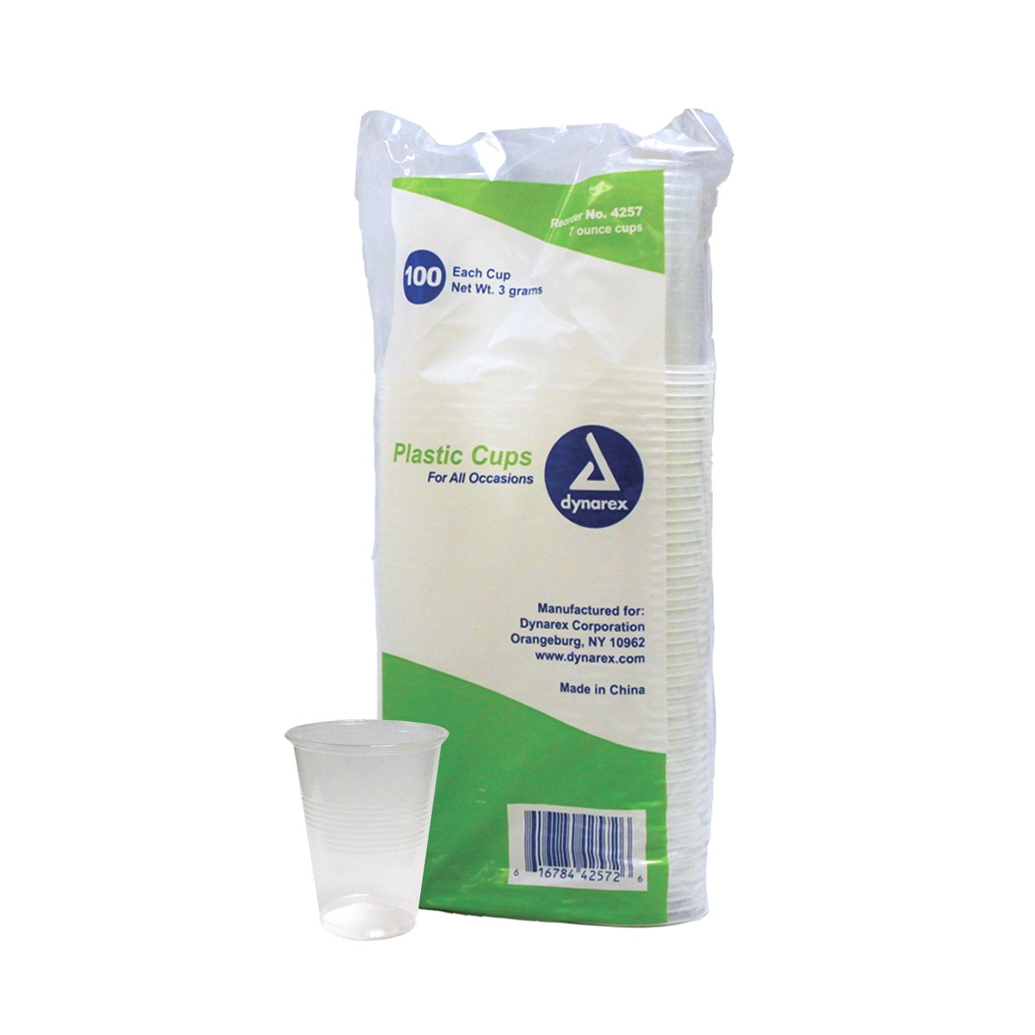 Dynarex - Drinking Cup Dynarex® 7 oz. Translucent Plastic Disposable [2500/CS]