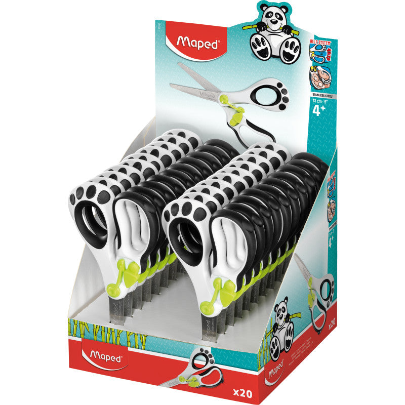 MAPED - Koopy Spring-Assisted Educational Scissors, 5" Display of 20