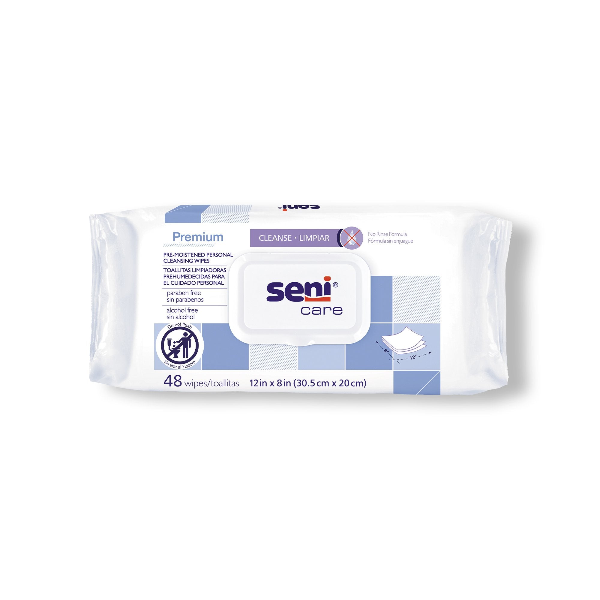 TZMO USA Inc - Personal Cleansing Wipe Seni® Care Soft Pack Scented 48 Count [48/PK]