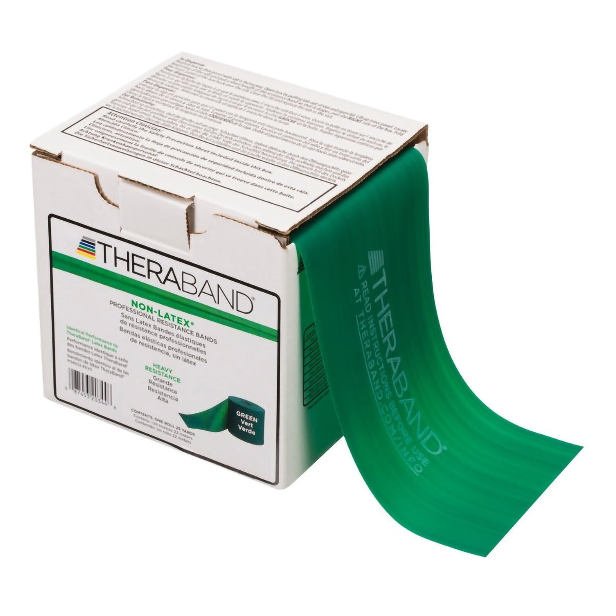 Performance Health - Exercise Resistance Band TheraBand® Green 4 Inch X 25 Yard Heavy Resistance [1/EA]