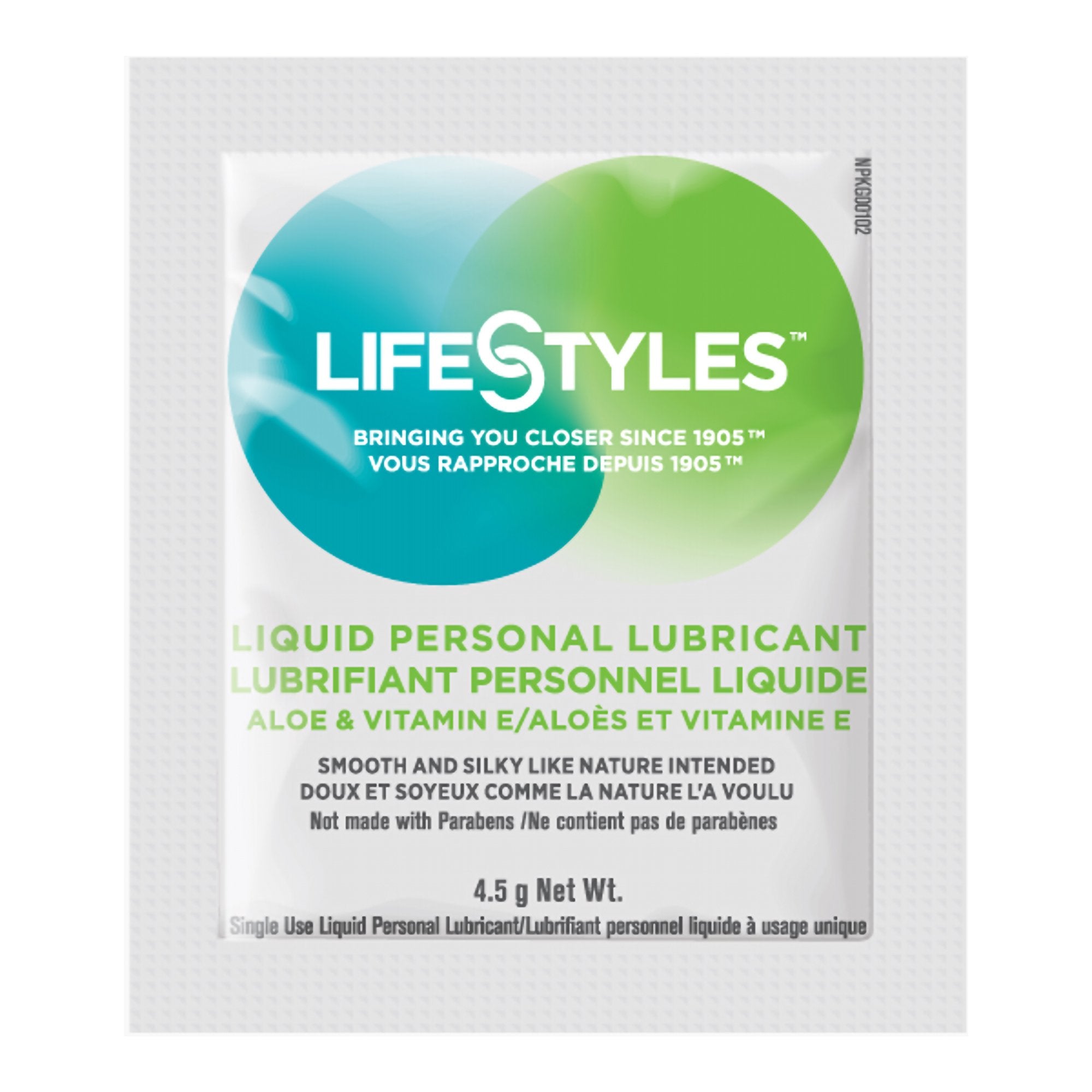 Sxwell USA - Personal Lubricant Lifestyles® 4.5 Gram Individual Packet [1/CS]