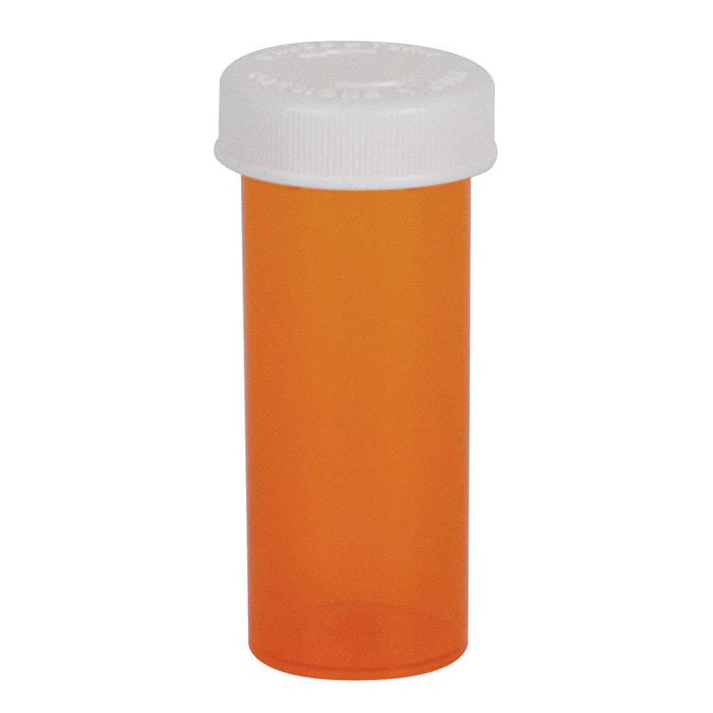 Apothecary Products - Prescription Vial Ezydose® Push & Turn 30 DRAM Amber [125/CS]