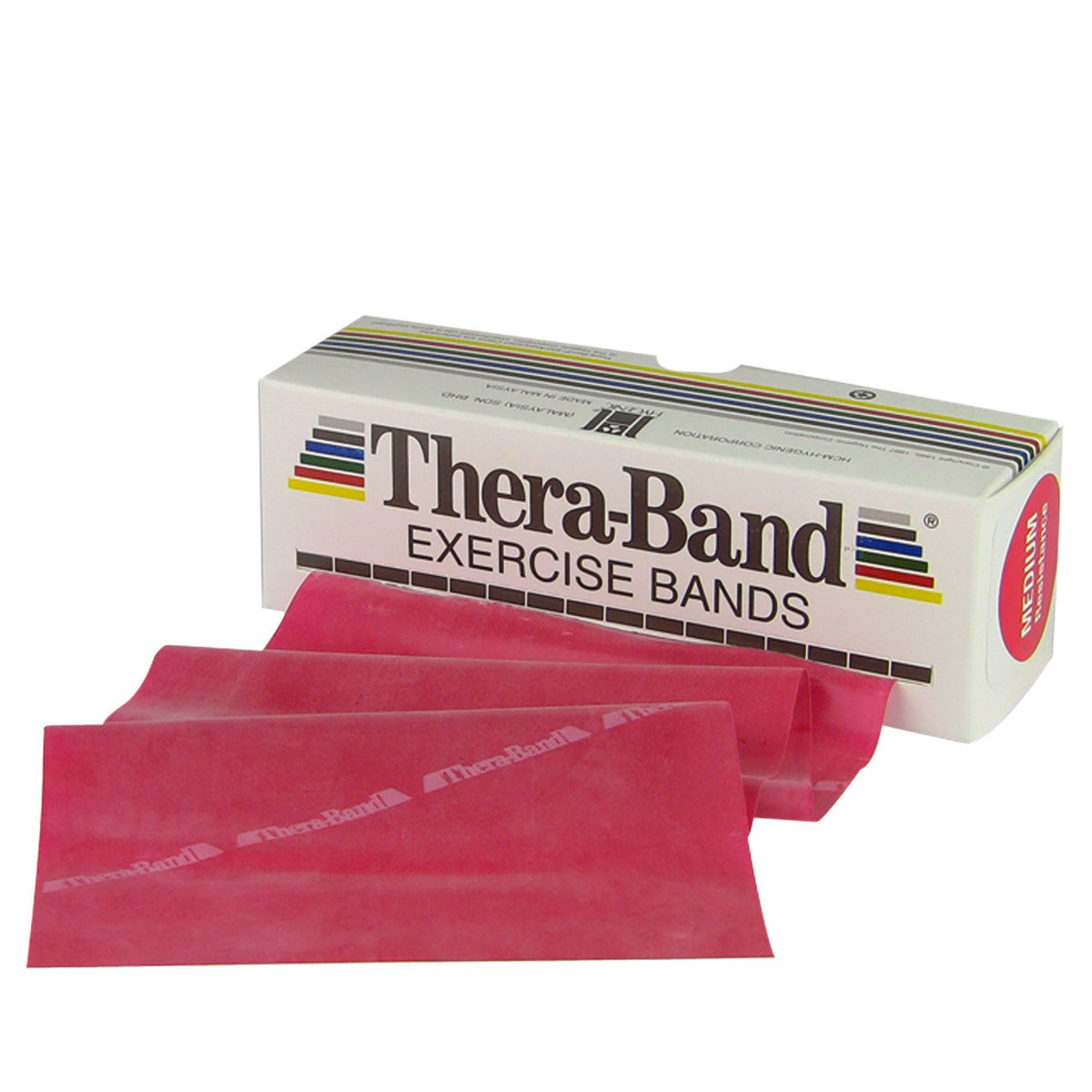 Fabrication Enterprises - Exercise Resistance Band TheraBand® Red 5 Inch X 6 Yard Medium Resistance [1/EA]