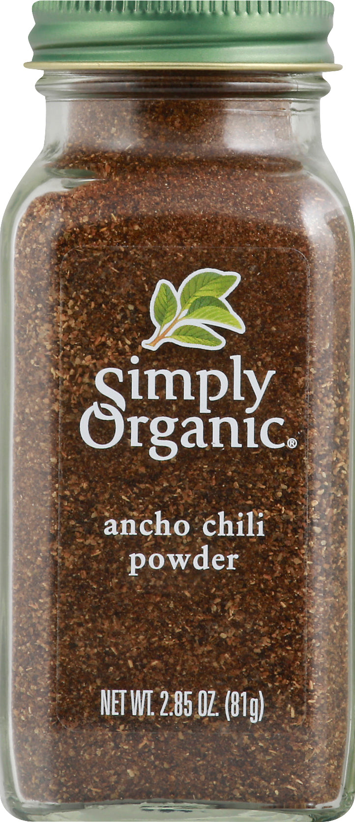 Simply Organic Ancho Chili Powder 2.85 oz - Case of 6
