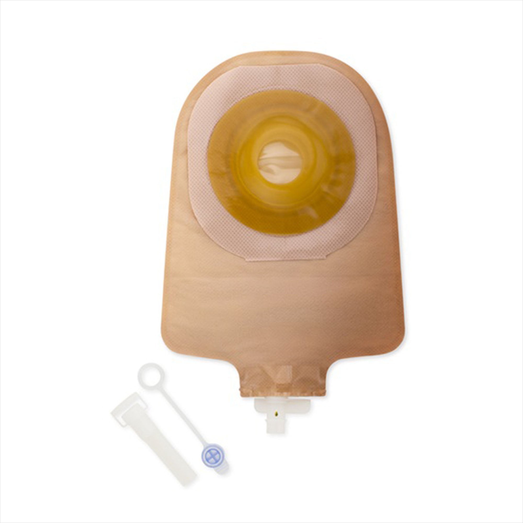 Hollister - Urostomy Pouch Premier™ One-Piece System 9 Inch Length Convex, Pre-Cut 3/4 Inch Stoma Drainable [5/BX]