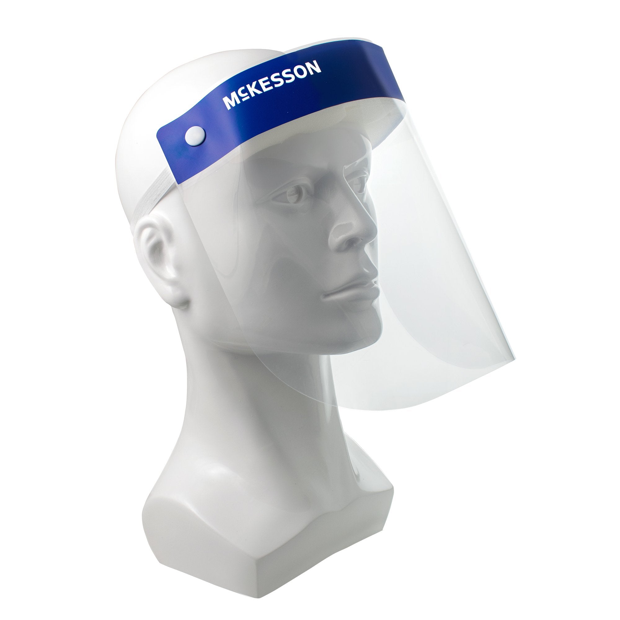McKesson Brand - Face Shield McKesson One Size Fits Most Full Length Anti-fog Disposable NonSterile [10/BG]