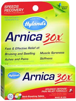 Hylands - Pain Relief Hylands® 30X Strength Arnica Montana Tablet 50 per Bottle [1/EA]