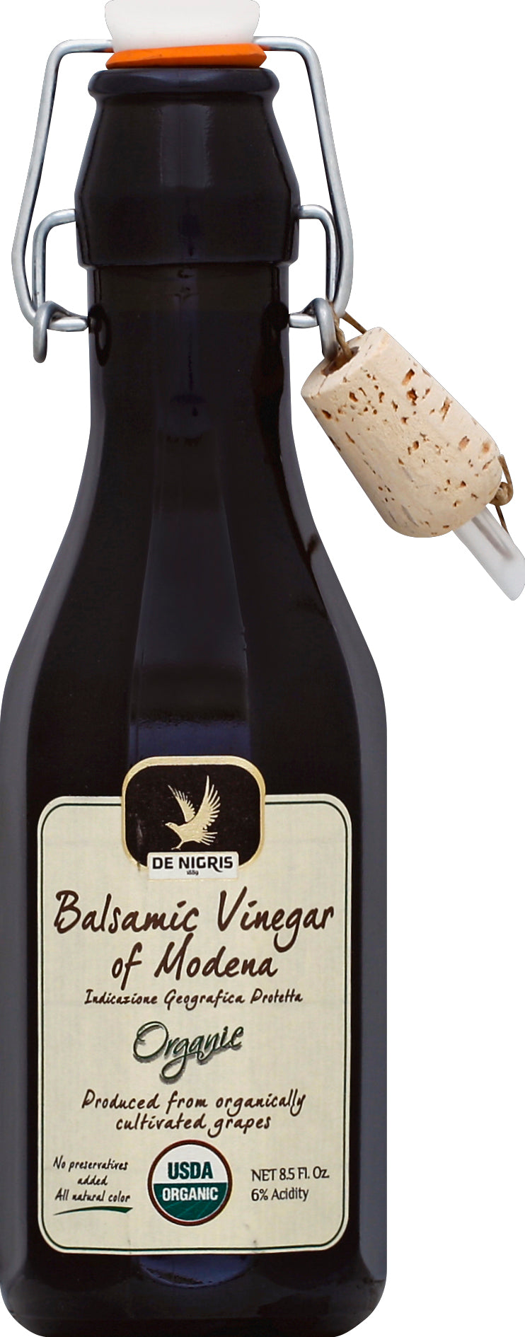 De Nigris Balsamic Vinegar 8.5 oz - Case of 6