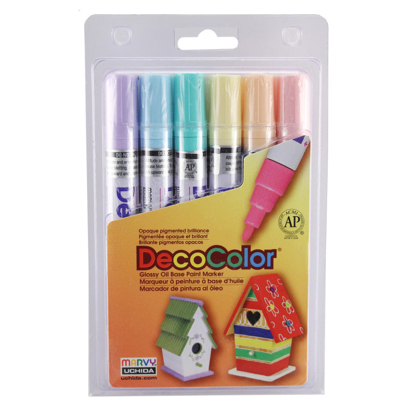MARVY UCHIDA - DecoColor® Paint Marker, Broad, Set B