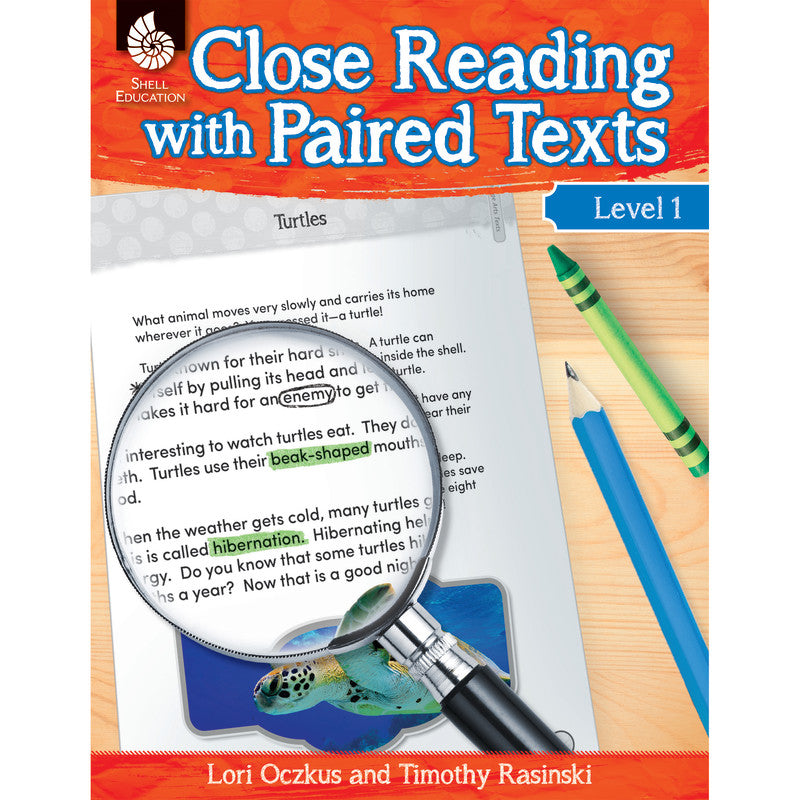SHELL EDUCATION - Close Reading with Paired Texts Level 1