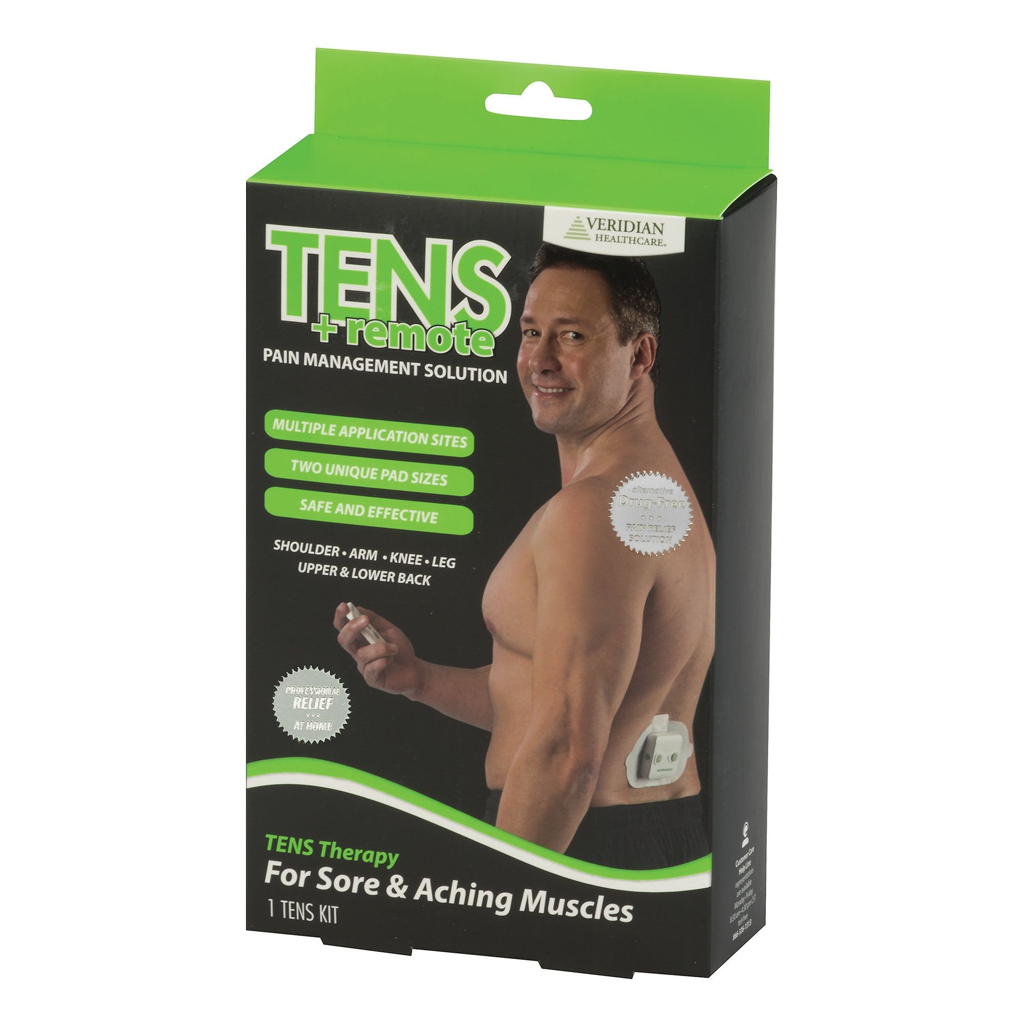 Veridian Healthcare LLC - TENS Unit Veridian Healthcare® Single-Channel [1/EA]
