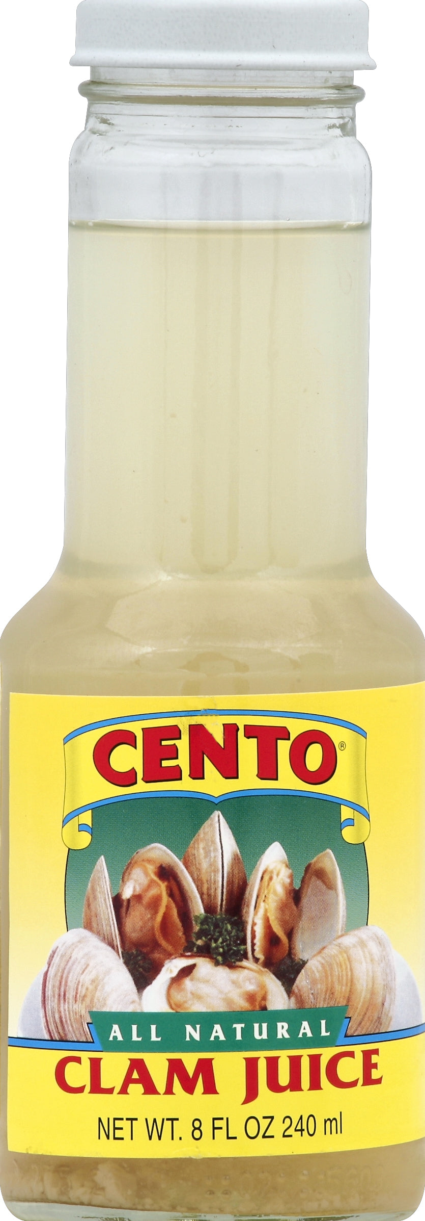 Cento Clam Juice 8 oz - Case of 12