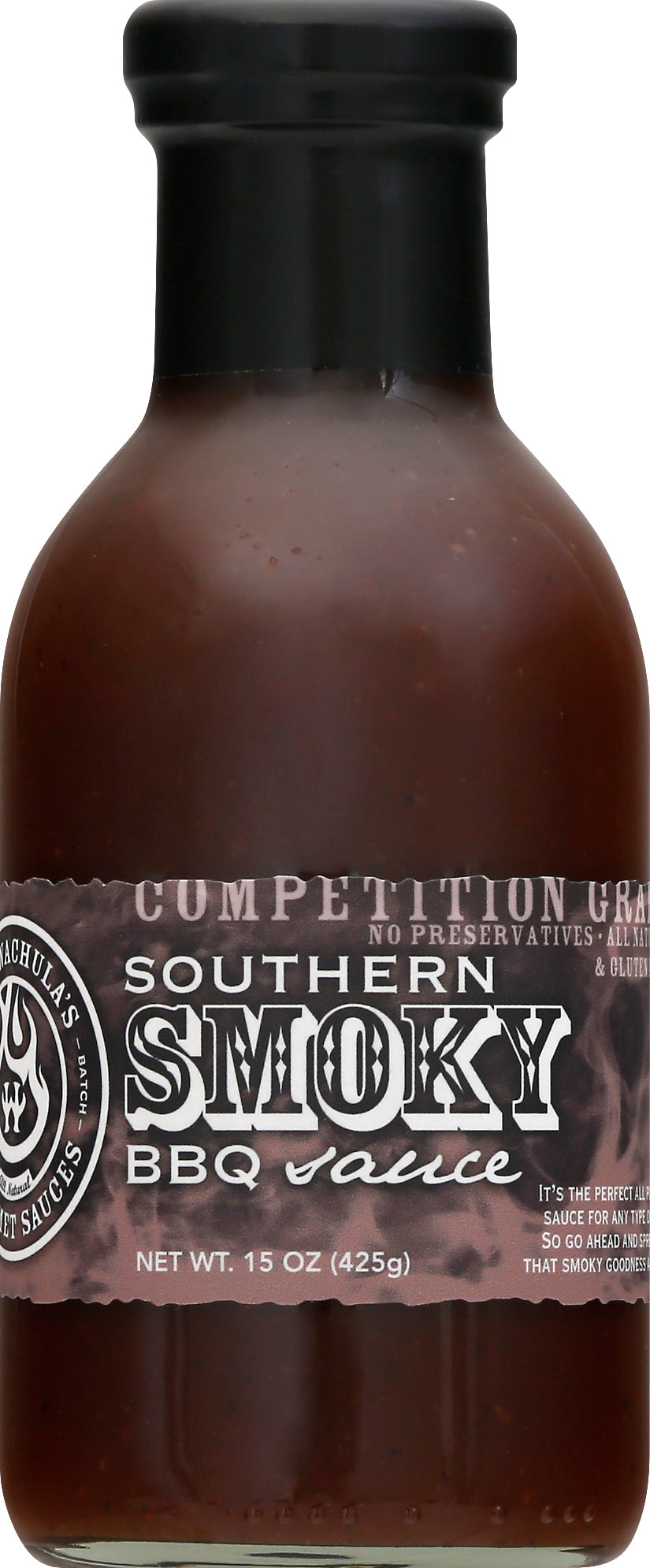 Hot Wachula's Southern Smoky BBQ Sauce 15 oz - Case of 6