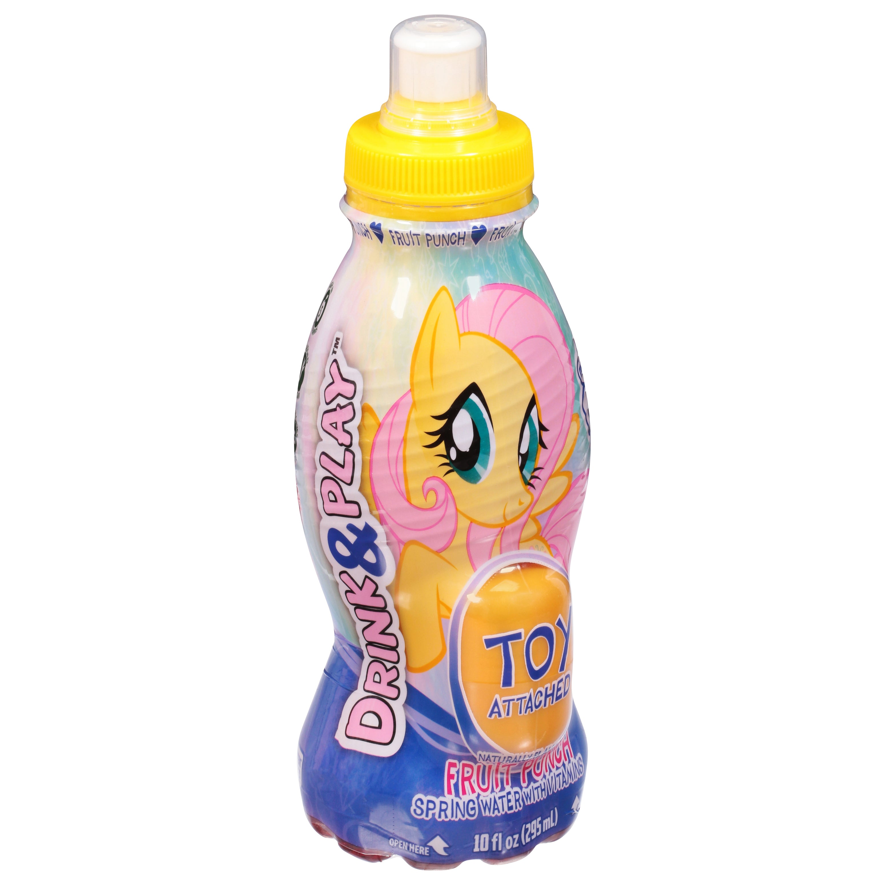 Drink & Play Surprise Drinks Fruit Punch Spring Water with Vitamins 10 fl oz - Case of 12