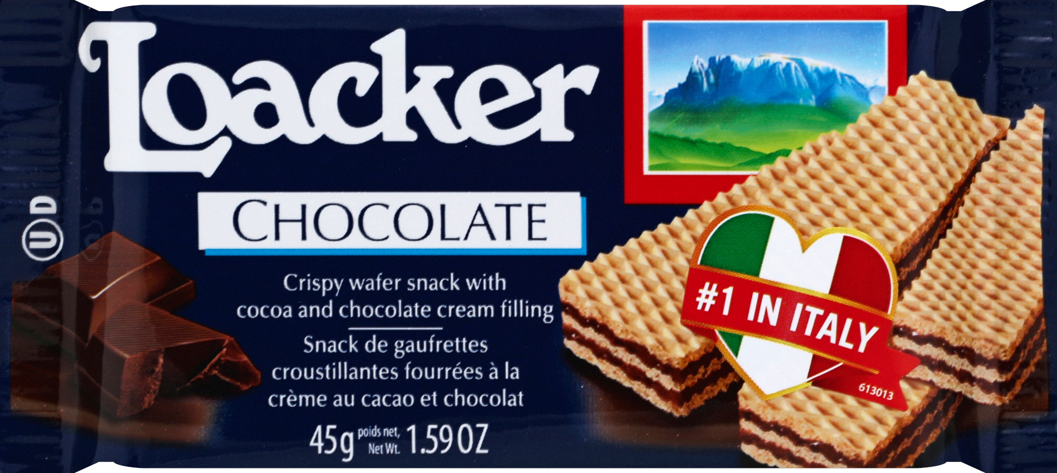 Loacker Wafer 45 g - Case of 12