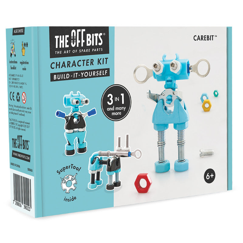 THE OFF BITS - CAREBIT™ Build-It-Yourself Character Kit