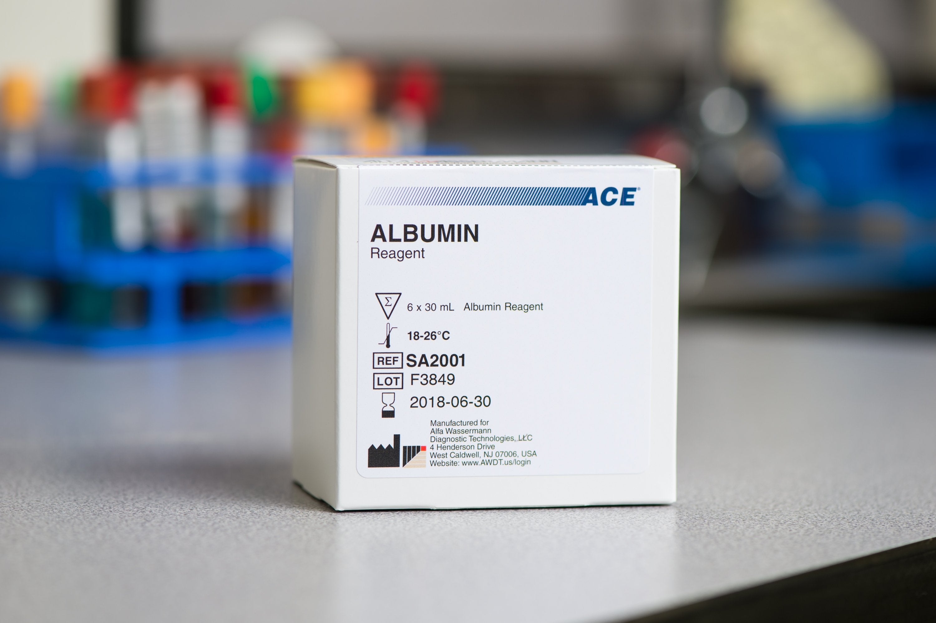 Alfa Wassermann - General Chemistry Reagent ACE® Albumin 400 Tests [1/KT]
