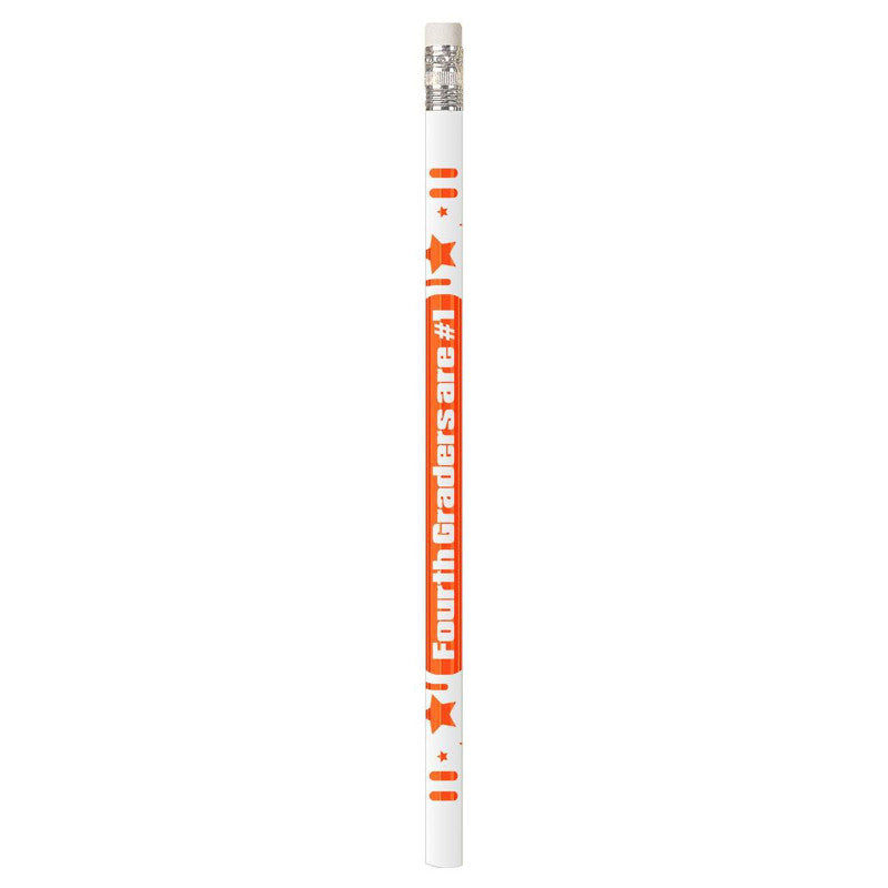 MUSGRAVE PENCIL COMPANY - 4th Graders Are #1 Motivational Pencils, Pack of 144