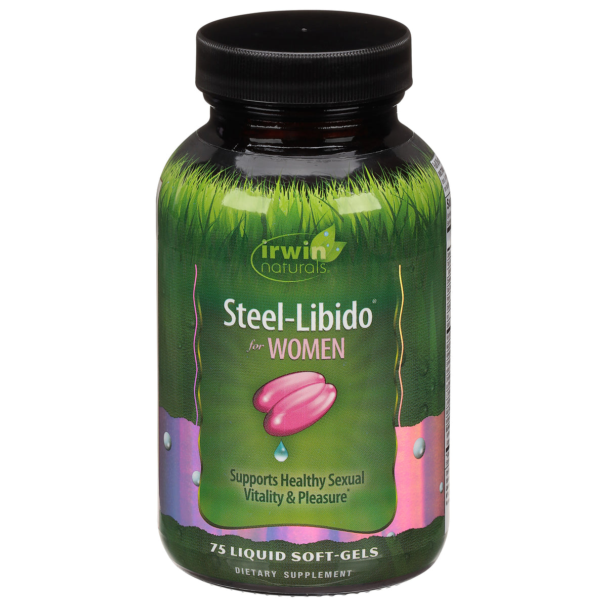 Irwin Naturals Steel-Libido for Women 75 Liquid Soft-Gels - Case of 3