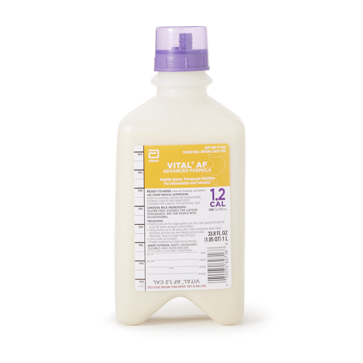 Abbott Nutrition - Oral Supplement Vital® AF 1.2 Cal Vanilla Flavor Liquid 33.8 oz. Bottle [8/CS]