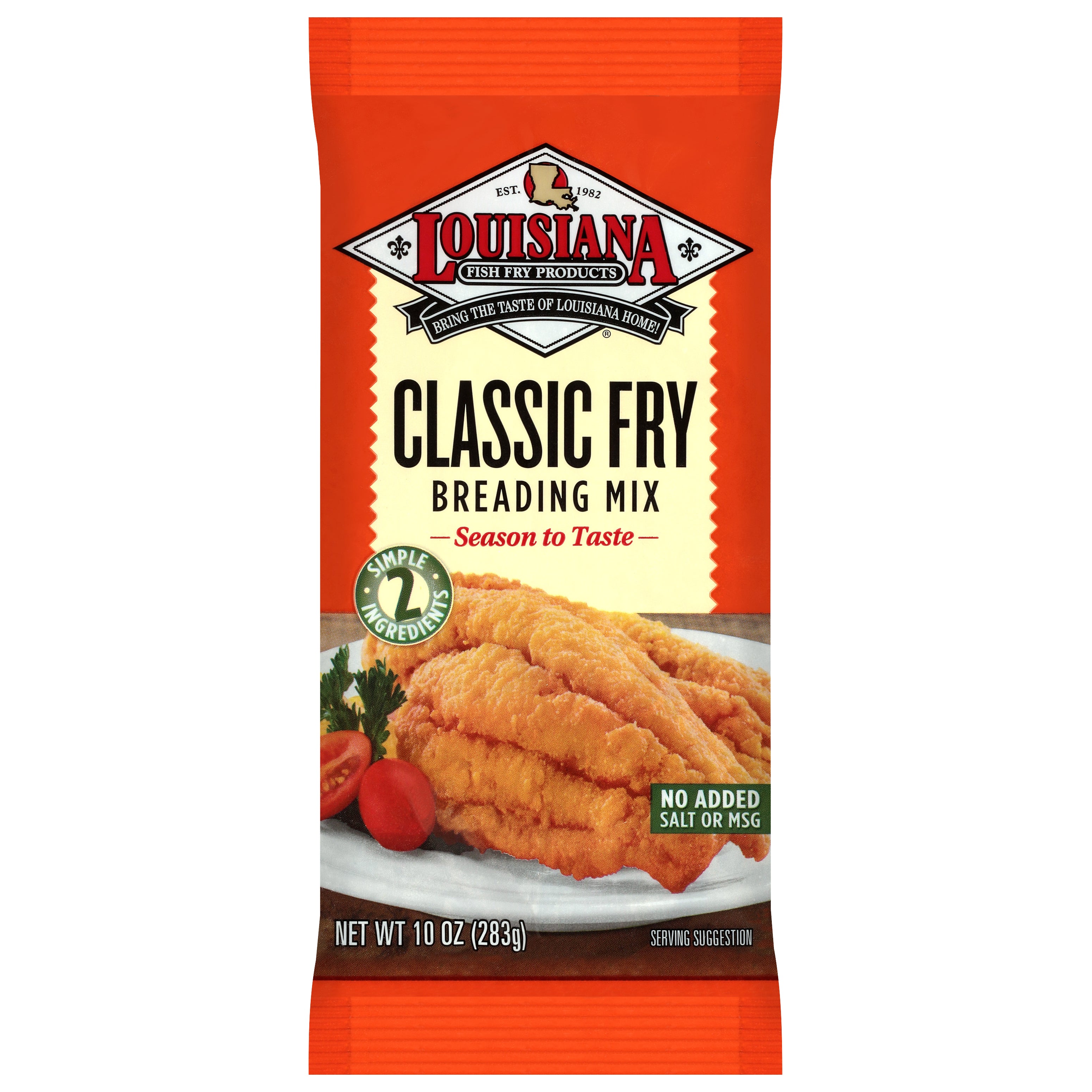 Louisiana Fish Fry Products Breading Mix 10 oz - Case of 12