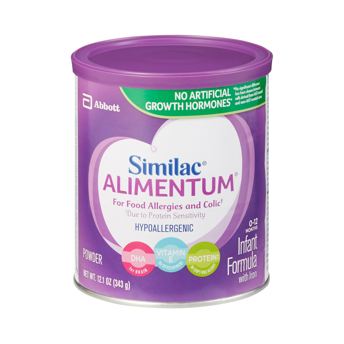Abbott Nutrition - Infant Formula Similac® Alimentum® Unflavored 12.1 oz. Can Powder Food Allergies [1/EA]