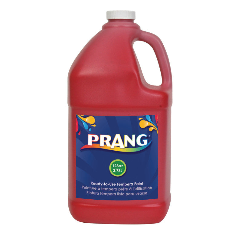 PRANG - Ready-to-Use Tempera Paint, Red, 1 Gal