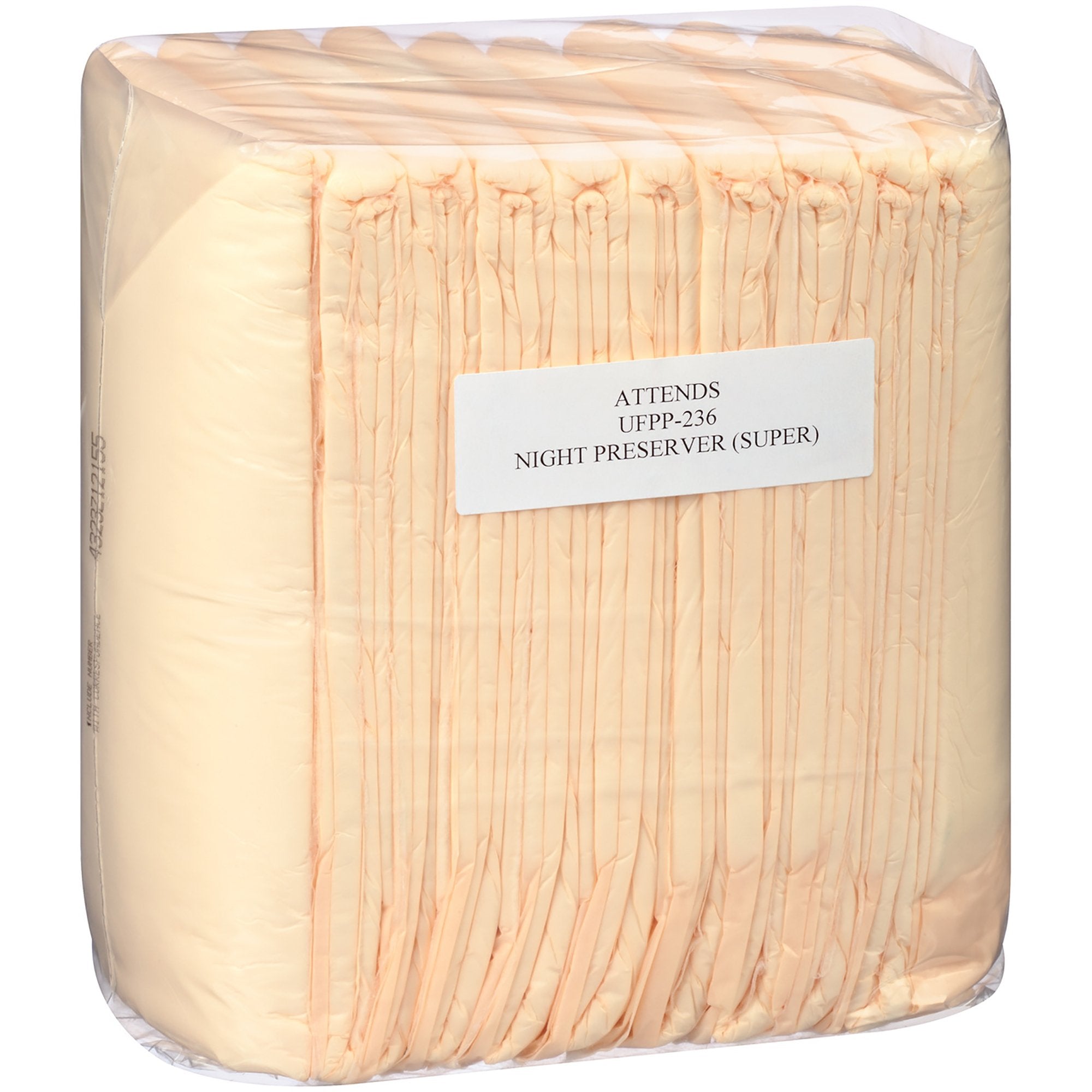 Attends Healthcare Products - Disposable Underpad Attends® Care Night Preserver® 23 X 36 Inch Cellulose / Polymer Heavy Absorbency [10/PK]
