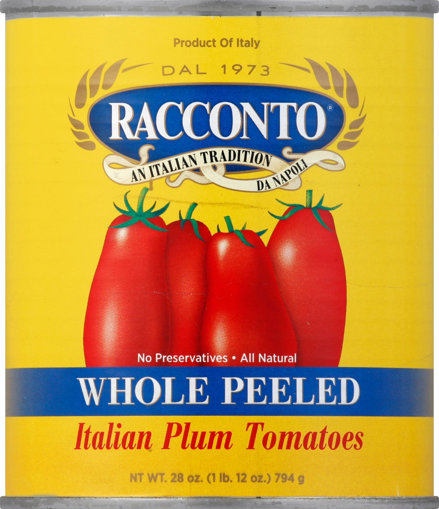 Racconto Tomatoes 28 oz - Case of 12
