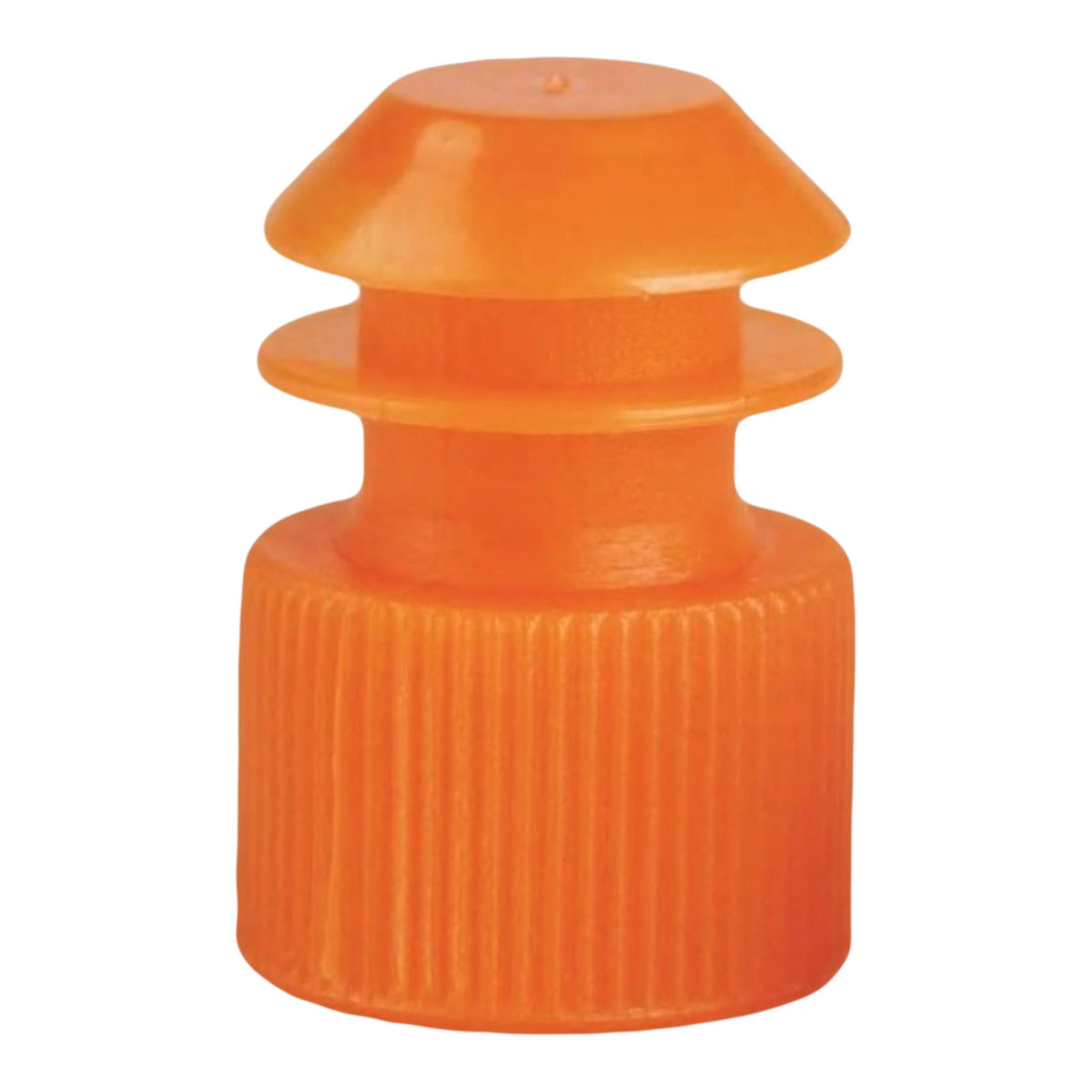McKesson Brand - McKesson Tube Closure Polyethylene Flanged Plug Cap Orange 13 mm For Use with 13 mm Blood Drawing Tubes, Glass Test Tubes, Plastic Culture Tubes NonSterile [1000/BG]