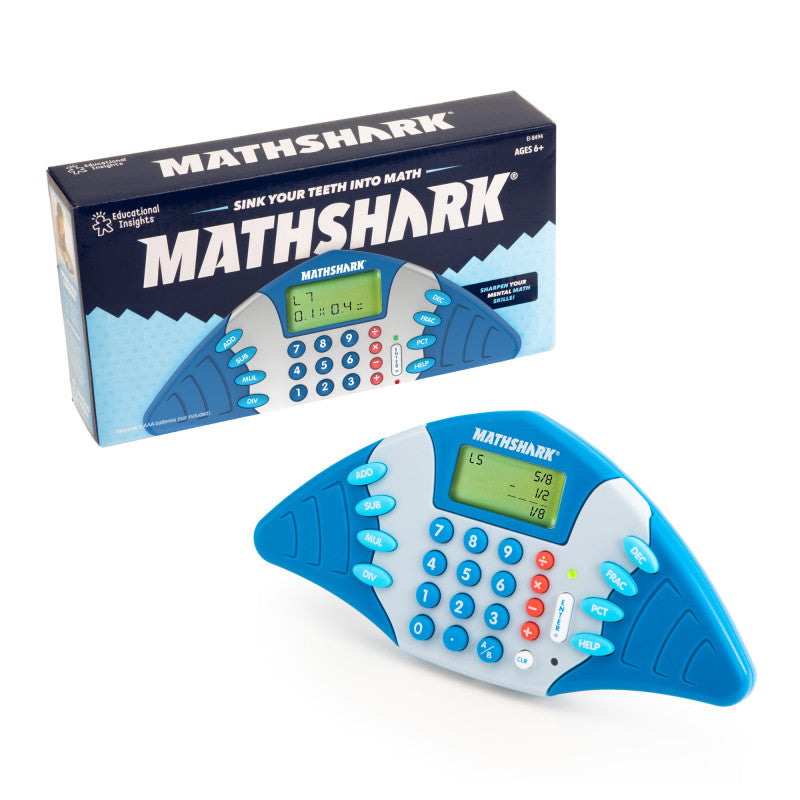 EDUCATIONAL INSIGHTS - MathShark® Handheld Electronic Math Game