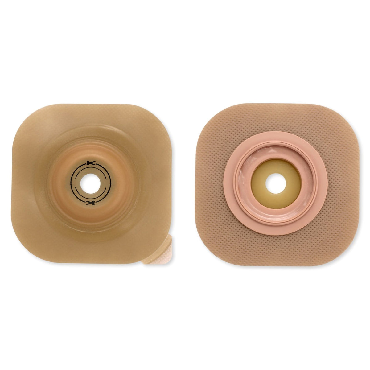 Hollister - Ostomy Barrier CeraPlus™ New Image™ Trim to Fit, Extended Wear Adhesive without Tape 57 mm Flange Up to 1-1/2 Inch Opening [5/BX]