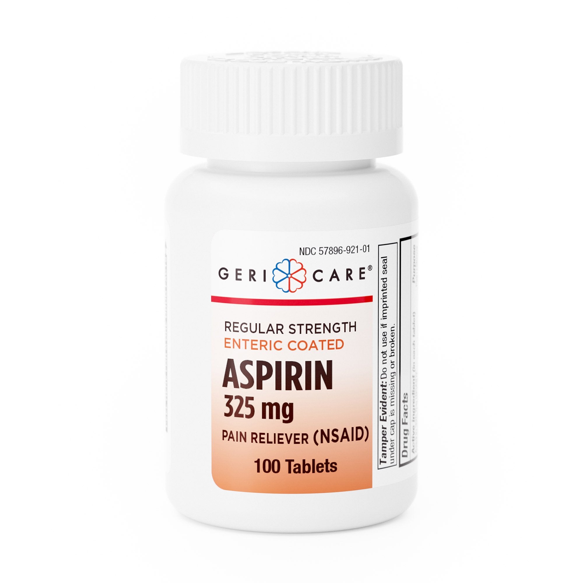 Geri-Care - Pain Relief Geri-Care® 325 mg Strength Aspirin Tablet 100 per Bottle [1/BT]