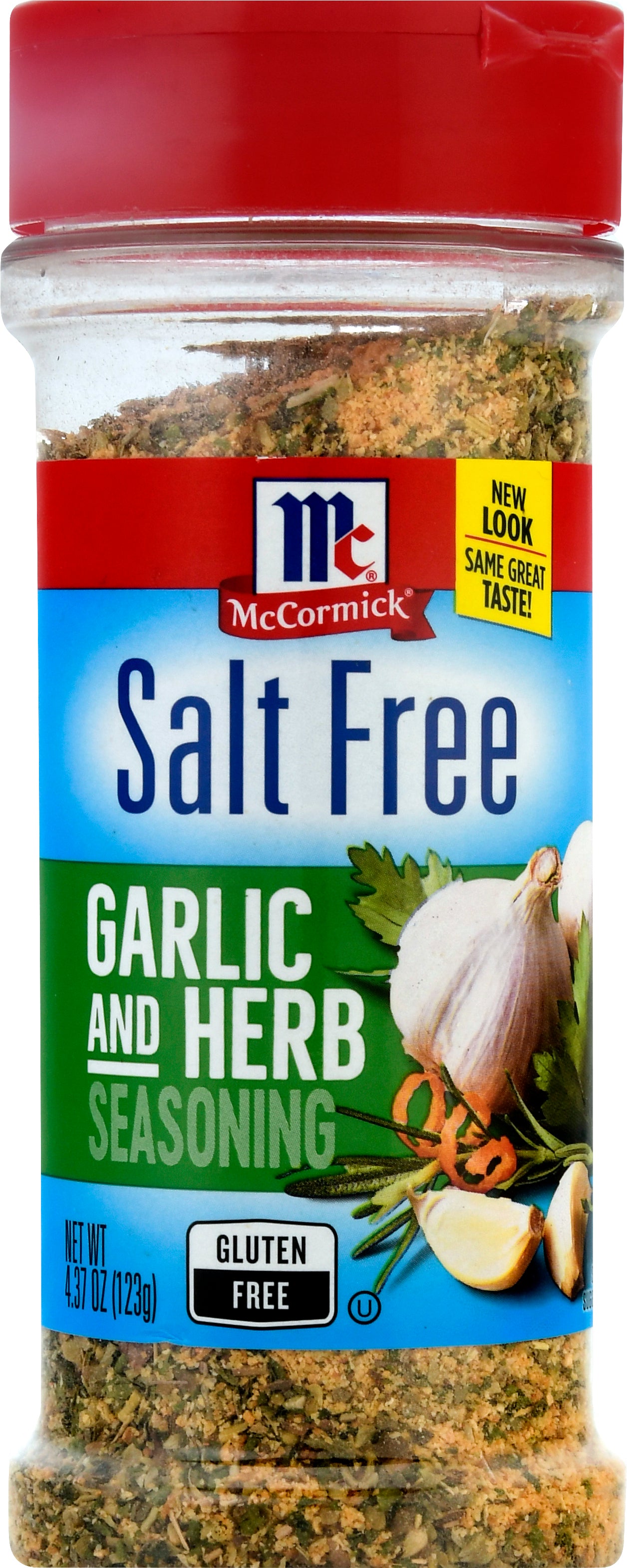 McCormick Salt Free Garlic and Herb Seasoning 4.37 oz - Case of 6