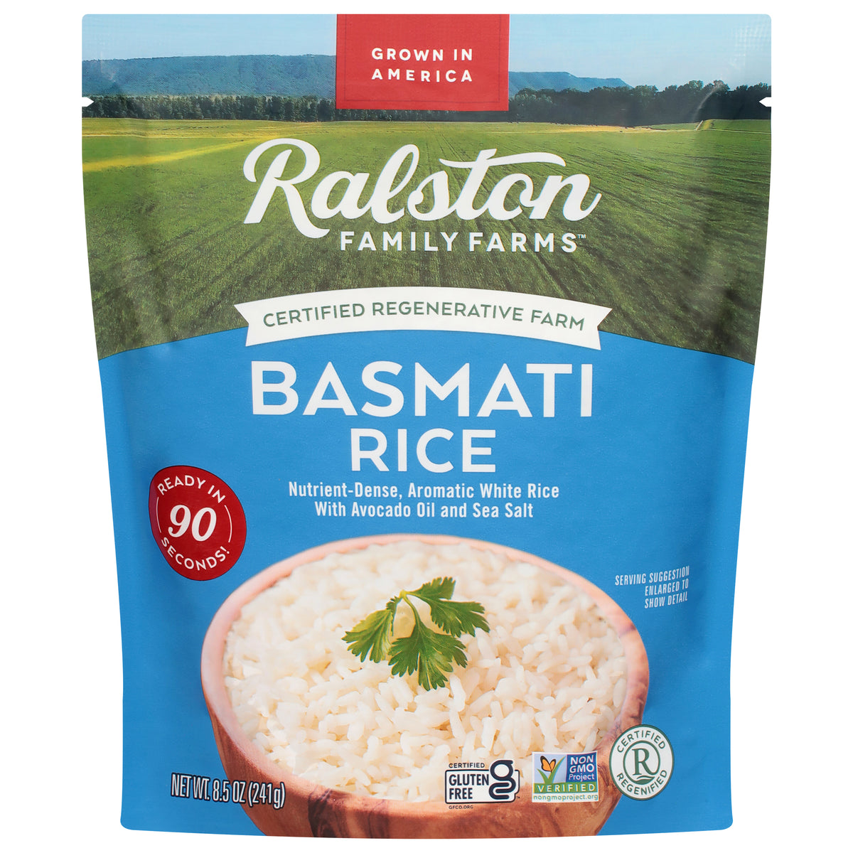Ralston Family Farms Basmati Rice 8.5 oz - Case of 6