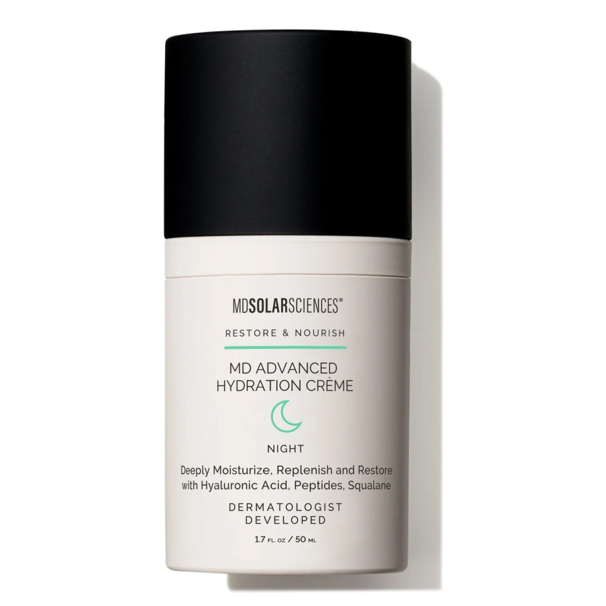 MDSolarSciences - Facial Moisturizer MD Advanced Hydration Crème 1.7 oz. Bottle Unscented Cream [1/EA]