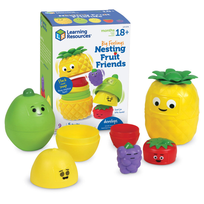 LEARNING RESOURCES - Big Feelings Nesting Fruit Friends