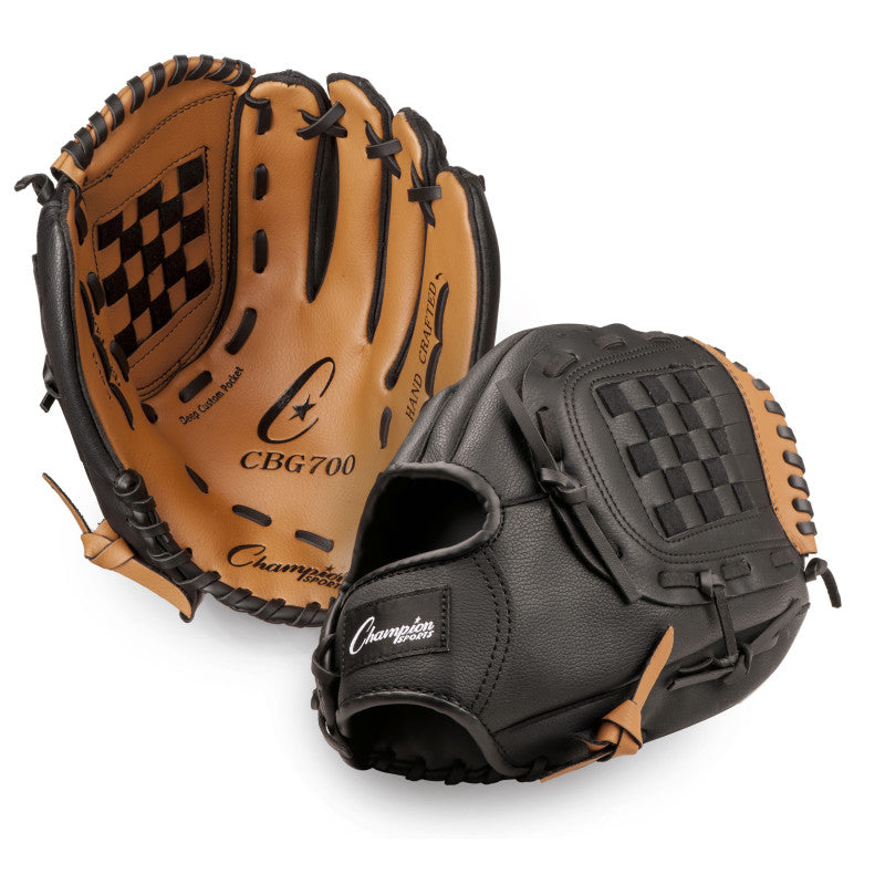 CHAMPION SPORTS - Leather & Vinyl 12" Baseball/Softball Glove