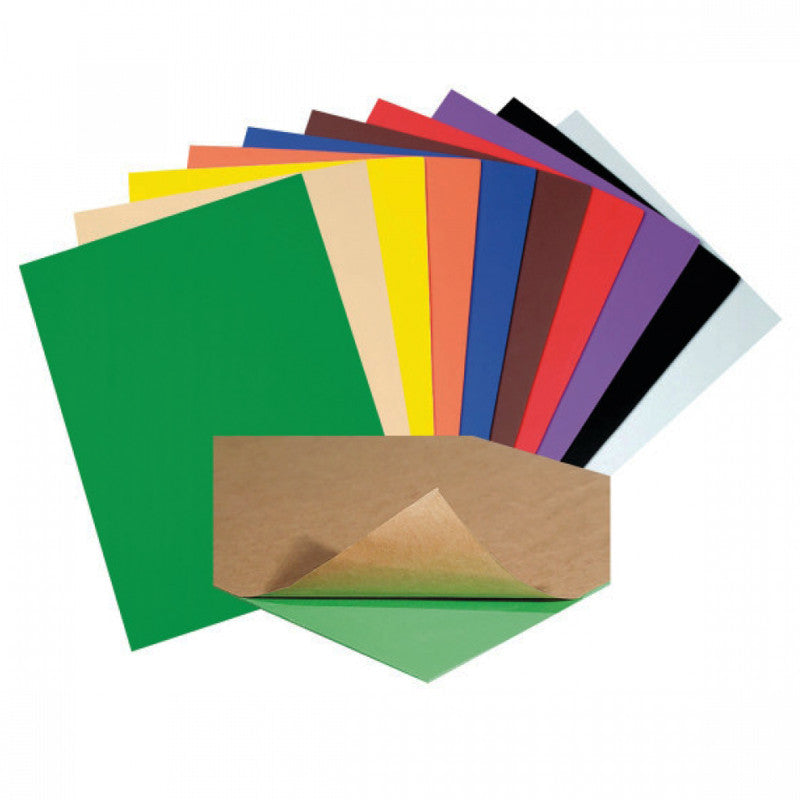 CREATIVITY STREET - WonderFoam® Peel & Stick Sheets, Assorted Colors, 9" x 12", 20 Sheets