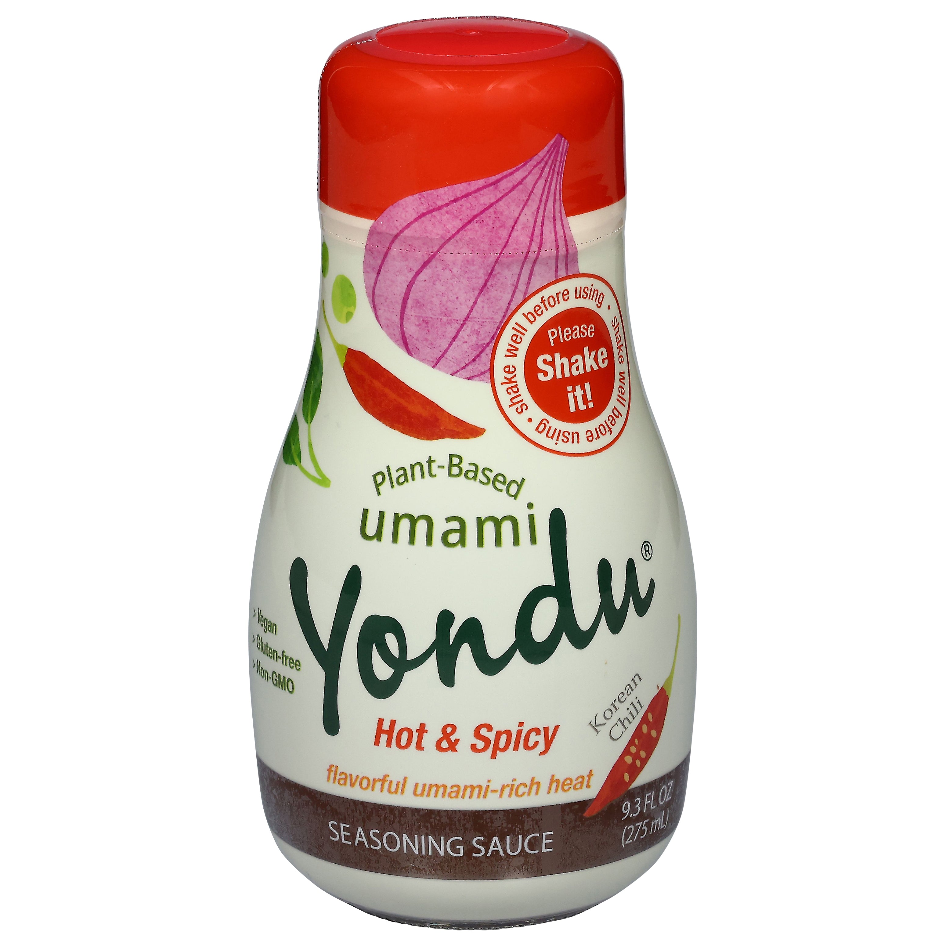 Yondu Hot & Spicy Umami Seasoning Sauce 9.3 fl oz - Case of 6